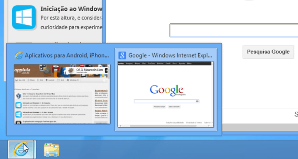 Desktop no PC multiplas janelas