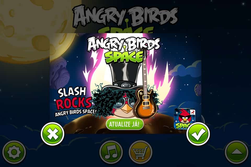 Angry Birds slash