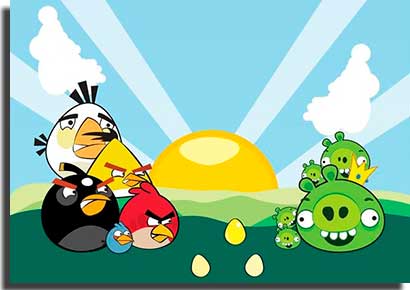 angry birds toons personagens