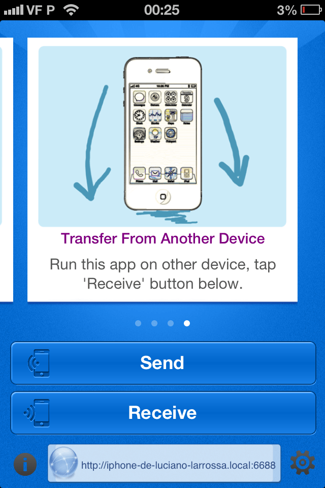 transferir fotos e videos do iPhone