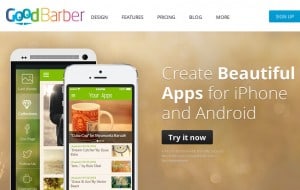 criar aplicativos móveis GoodBarber