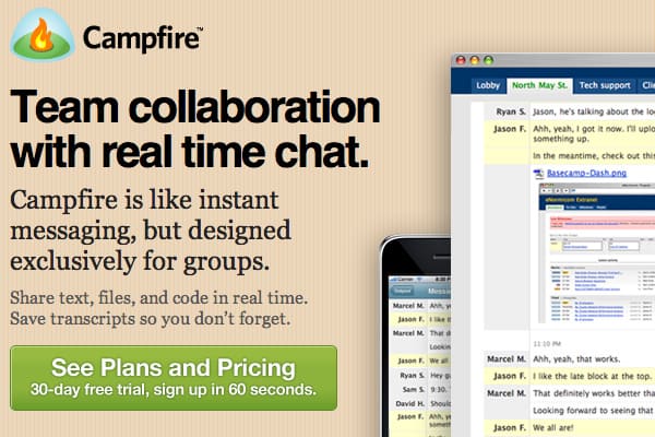 campfire chat tools