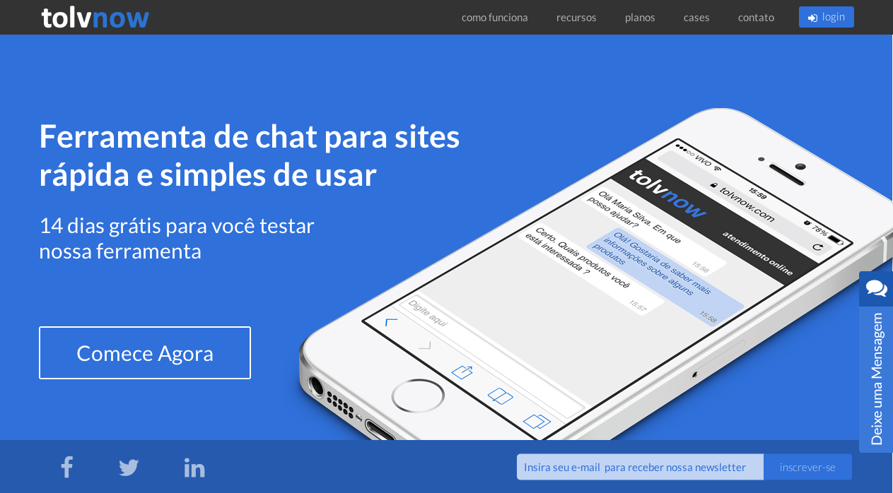 chat online para ecommerce TolvNow
