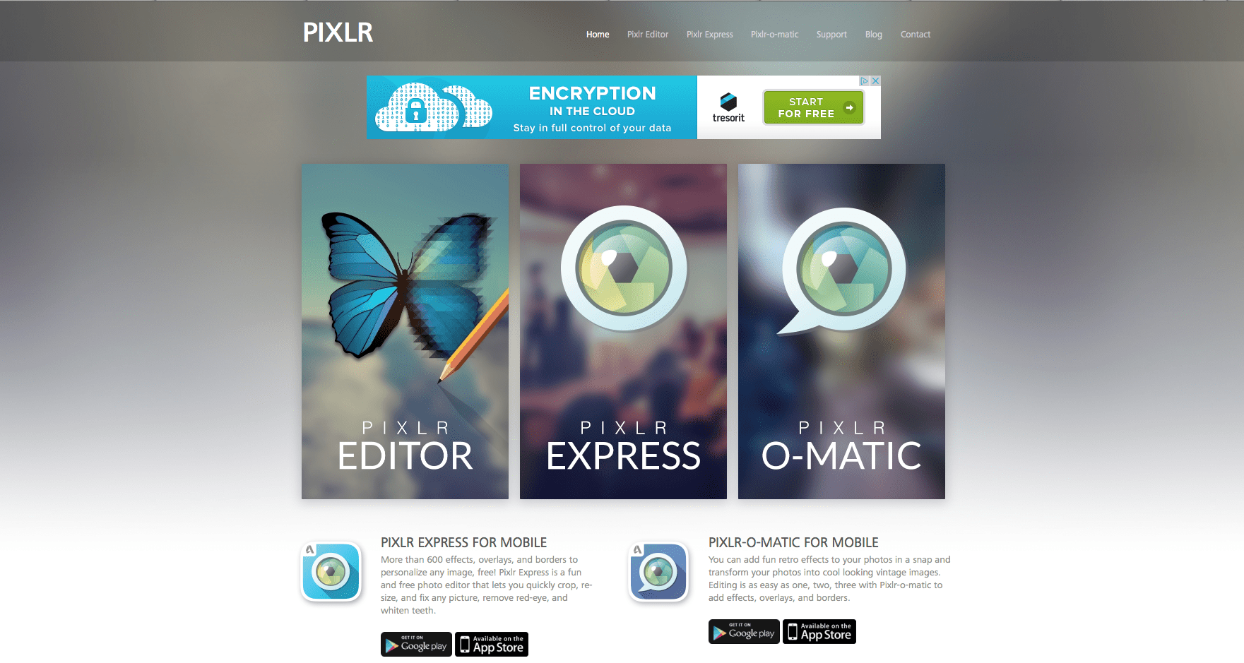 Pixlr best free iPhone apps