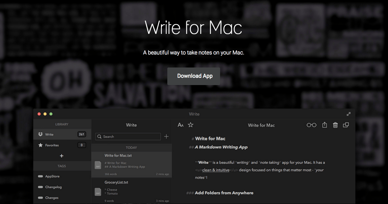 Write para Mac