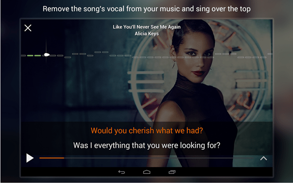 musicX para colocar letra da música no Android