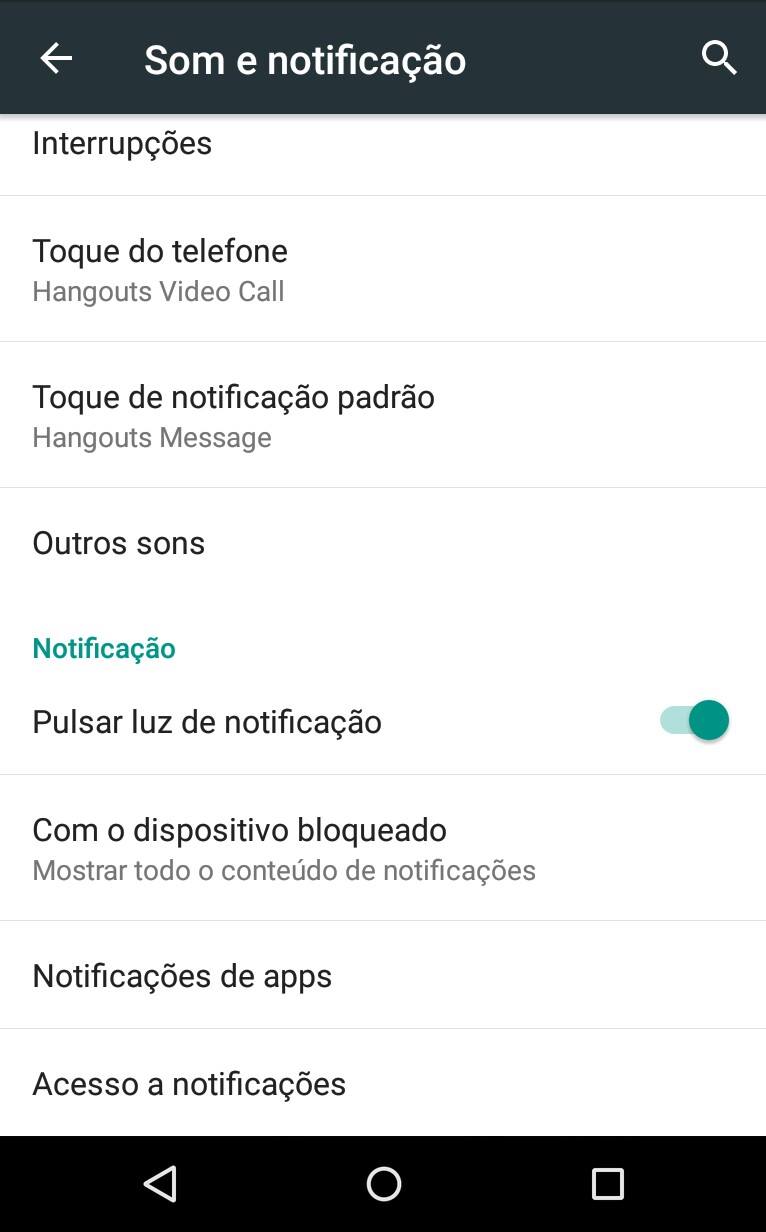 notificações Android