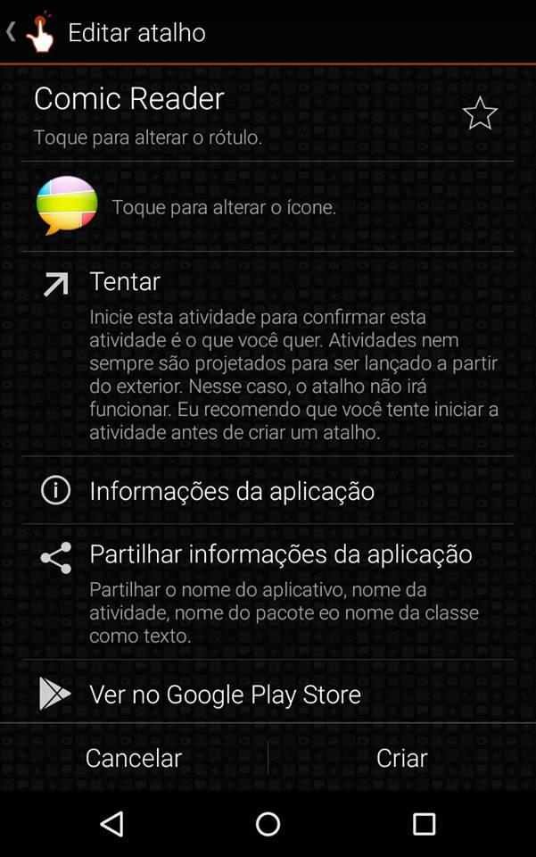 Editar apps no Android