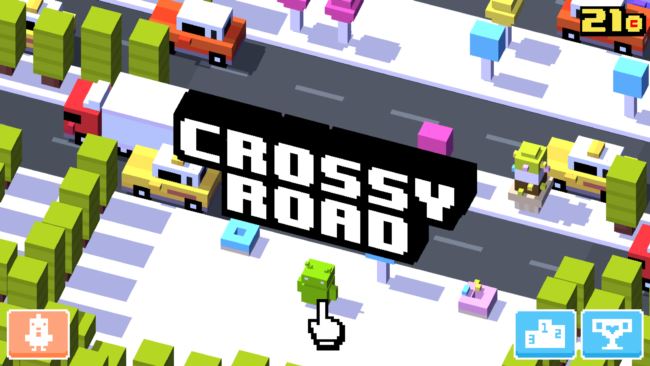 iPhone 7 crossy road 