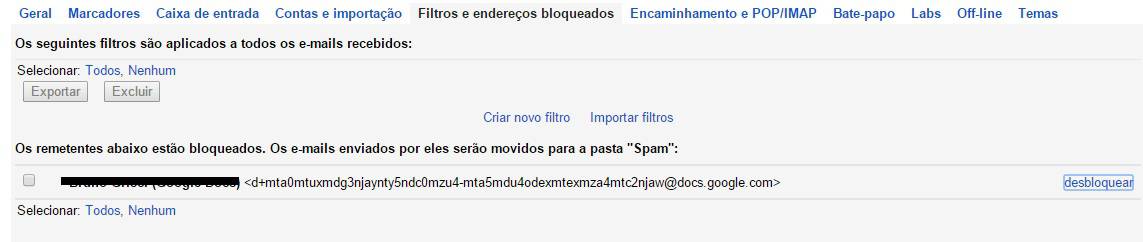 dicas do gmail