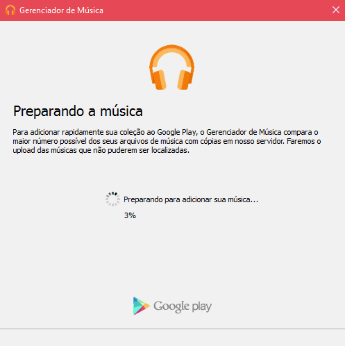 músicas no Google music