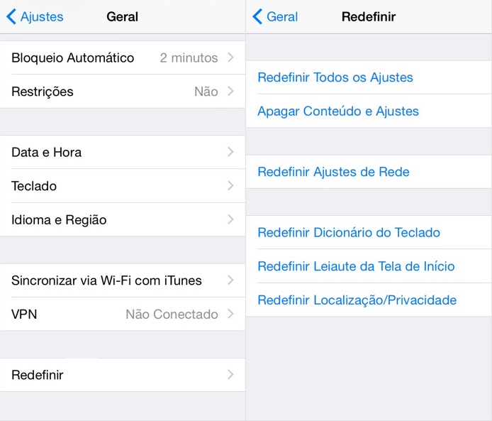 problemas do iOS 11