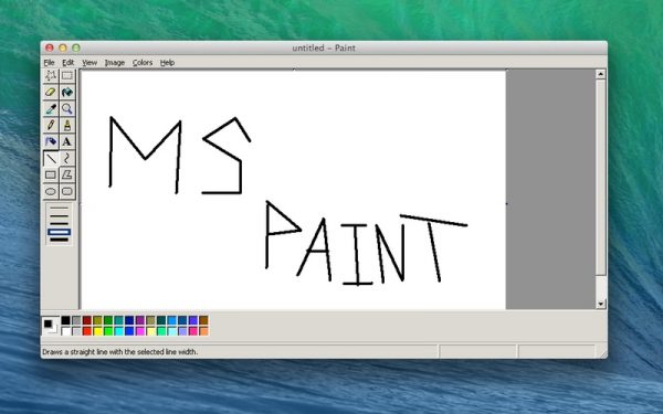 Paint run Windows programs on Mac