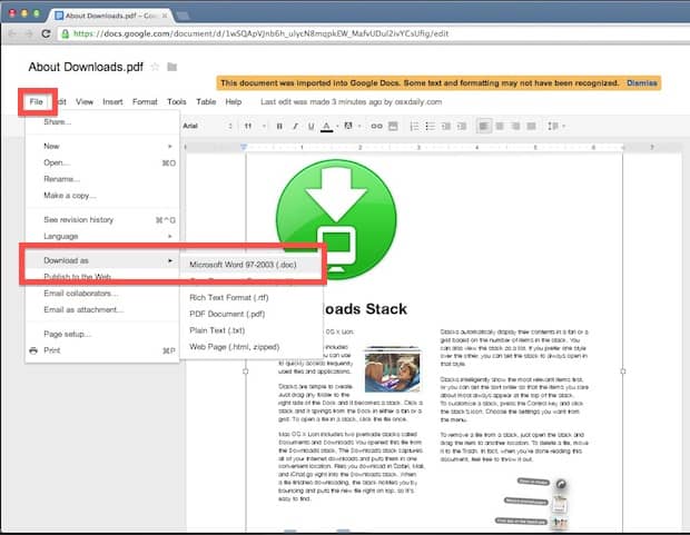 converter-texto-para-pdf-no-mac-googledocs