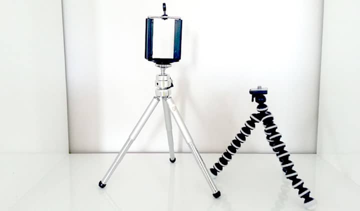 tripods Equipment for recording podcast