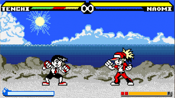 pocket rumble remember us of fighting games on game boy