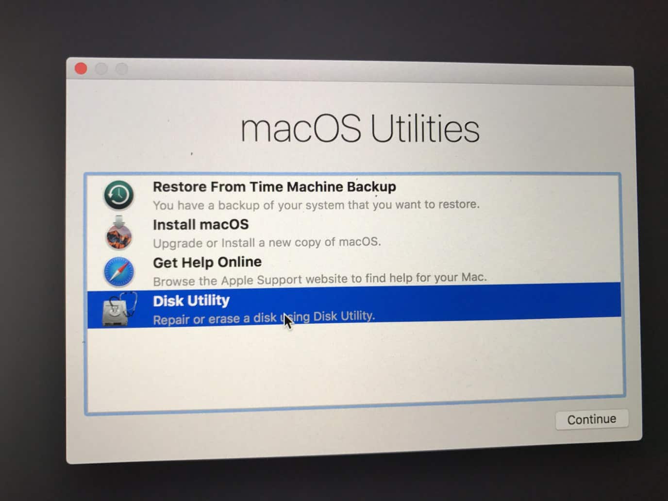 Mac won't boot up after the update common MacOS High Sierra problems