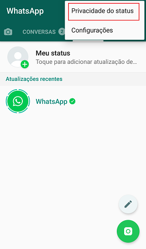 status do whatsapp