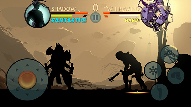 Jogo offline Shadow Fight 2
