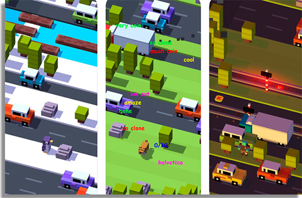 crossy road para android e iphone