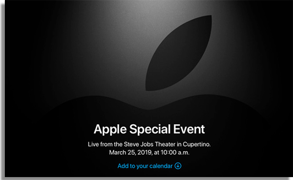 apple tv evento