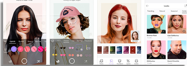 app de maquiagem virtual makeupplus