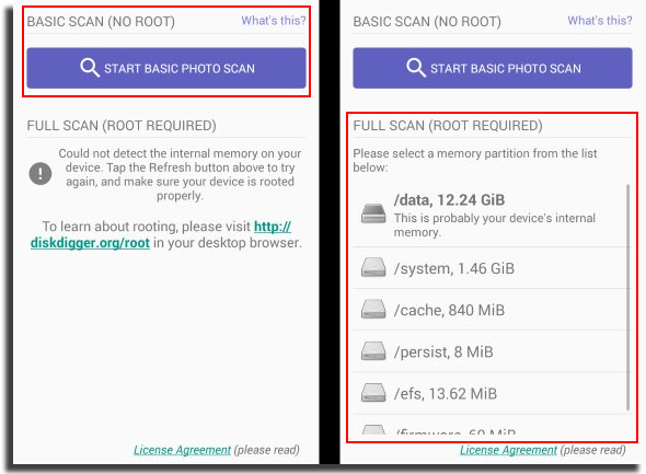 recuperar vídeos apagados do Android Disk Digger Como Usar