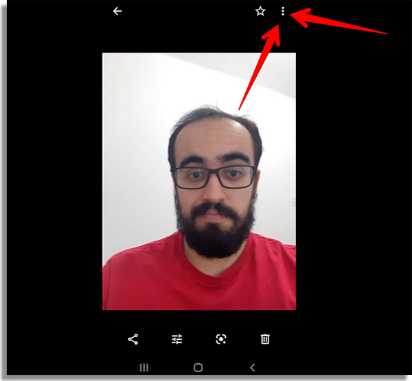como recuperar fotos apagadas android menu