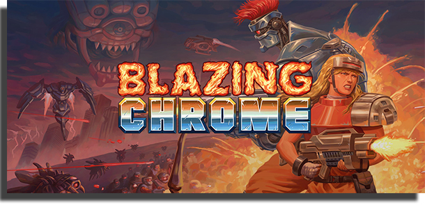 jogos para jogar em dupla - Blazing Chrome