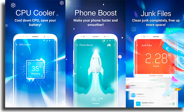 Clean Master aplicativos para liberar memória no Android