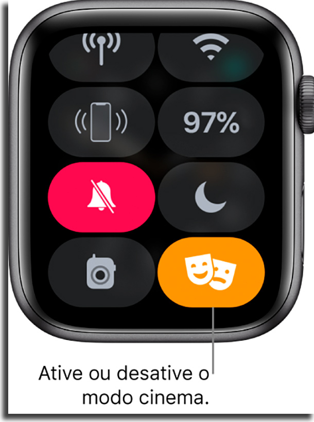 Modo Cinema melhorar bateria do Apple Watch