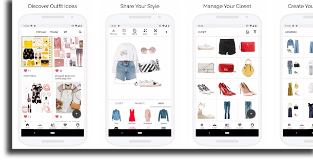 Smart Closet aplicativos de moda e beleza