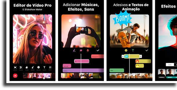 InShot aplicativos para acelerar e desacelerar vídeos