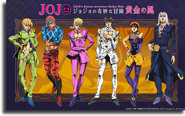 Jojo's Bizarre Adventure melhores animes japoneses