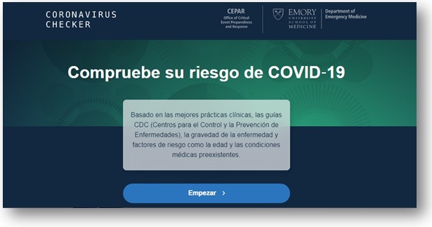 aplicaciones sobre el coronavirus