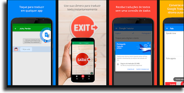 Google Tradutor melhores apps de tradutores