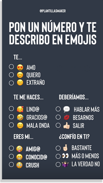juegos de preguntas para WhatsApp emojis