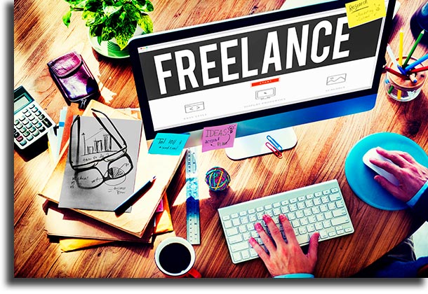 Trabalhe como freelancer ideias para ganhar renda extra