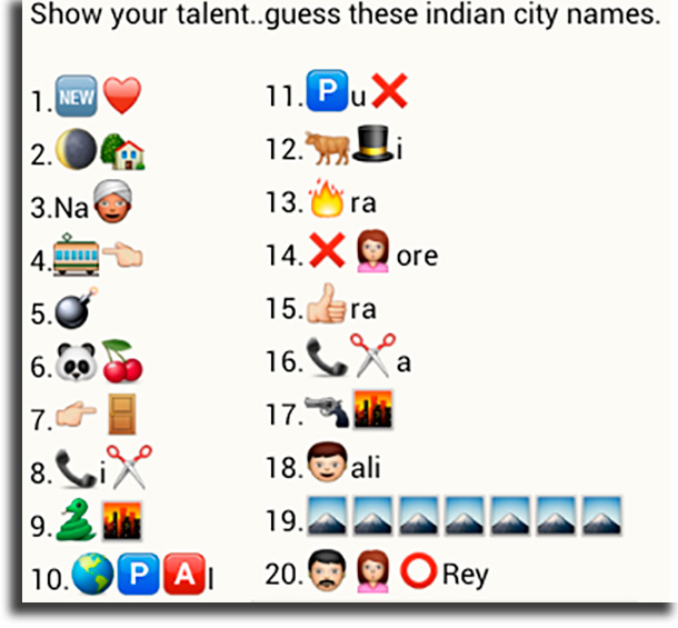 City names game best WhatsApp challenges