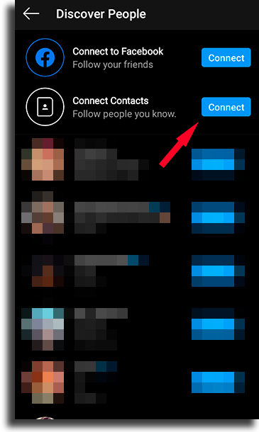 connect contacts 