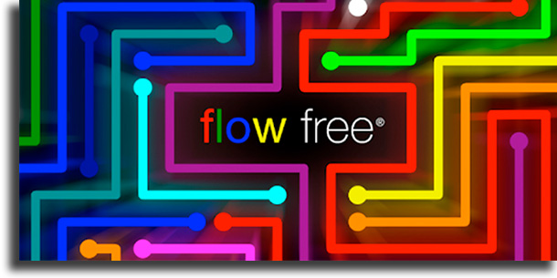 juegos offline para Android Flow Free