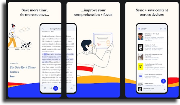 Speechify Text Reader best text-to-speech apps