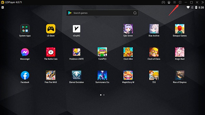 LD Player lightweight Android emulators for PC