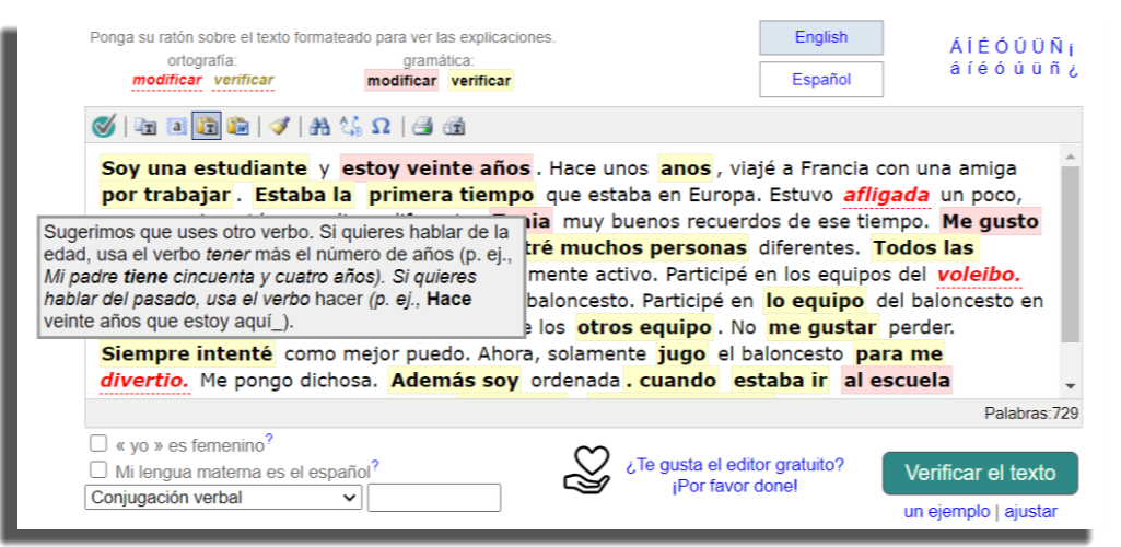 apps para corregir textos spanishchecker
