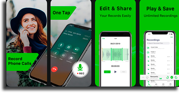Record Phone Calls-Call Rec iPhone call recording apps