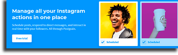 Postgrain Instagram Stories scheduling apps