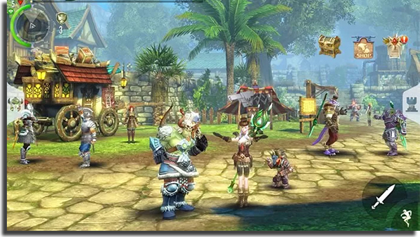 Order and Chaos 2 best Android MMORPG games