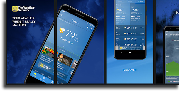 The Weather Network best weather forecast apps