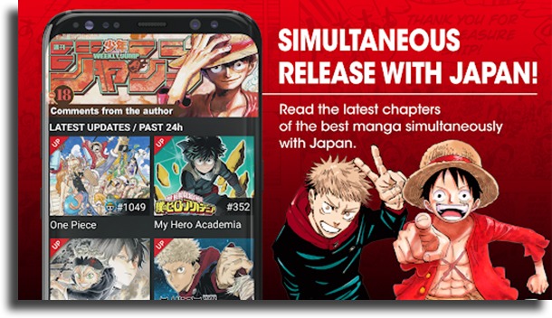 Manga Plus manga apps for Android
