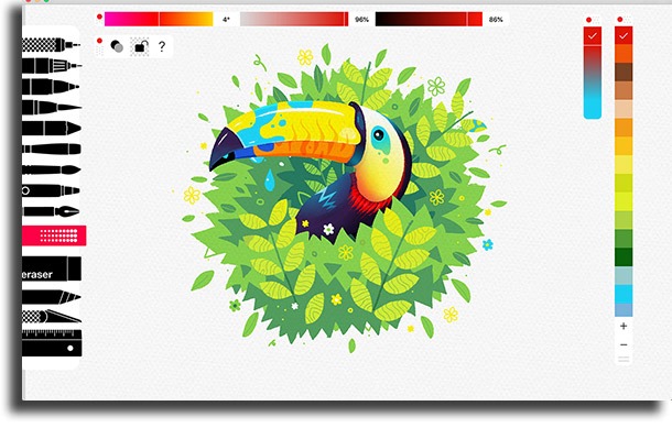 Tayasui drawing apps for iPad